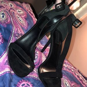 Black heels